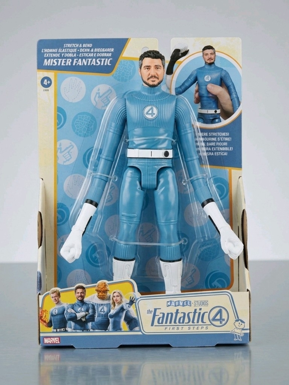 Marvel Studios Fantastic Four First Steps Mister Fantastic Toy New In Box 1108